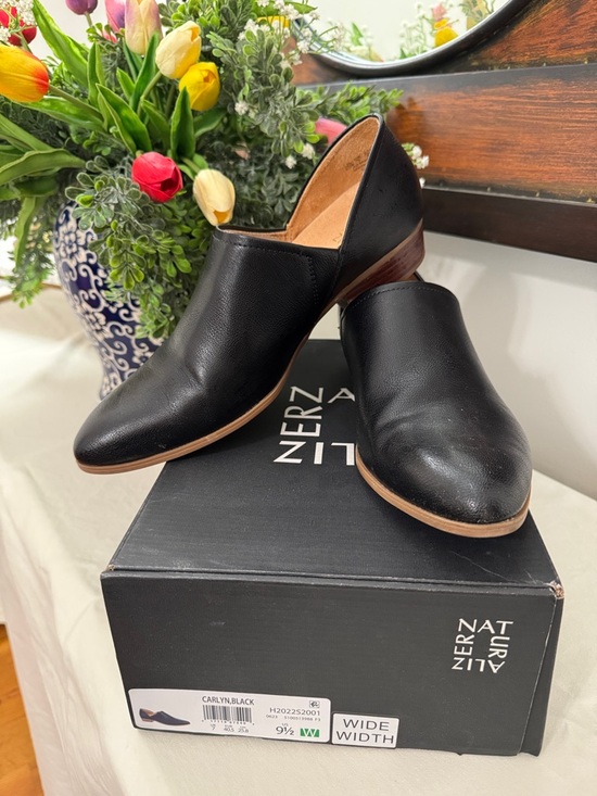 Naturalizer Shoes - Naturalizer Carlyn Black Women's Slip-On Loafers Shootie 9.5W